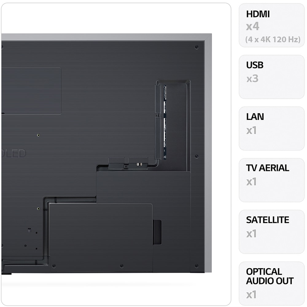 Televizor OLED Evo Smart LG 55G42LW, Ultra HD 4K, HDR, 139cm