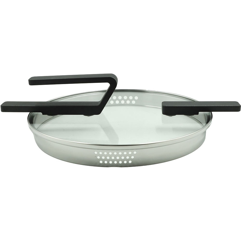 Oala MYRIA MC4023, 4.93l, 24cm, otel inoxidabil, negru