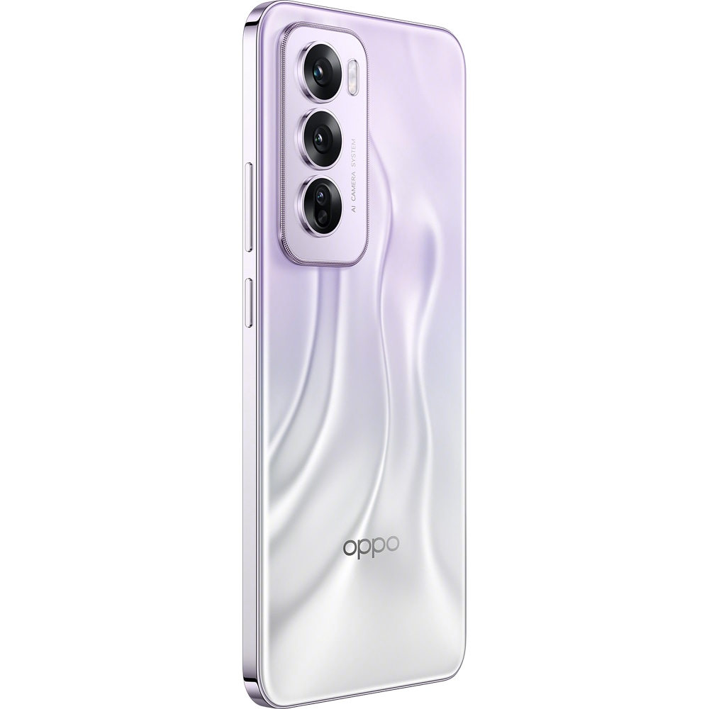 Telefon OPPO Reno12 Pro 5G, 512GB, 12GB RAM, Dual SIM, Nebula Silver