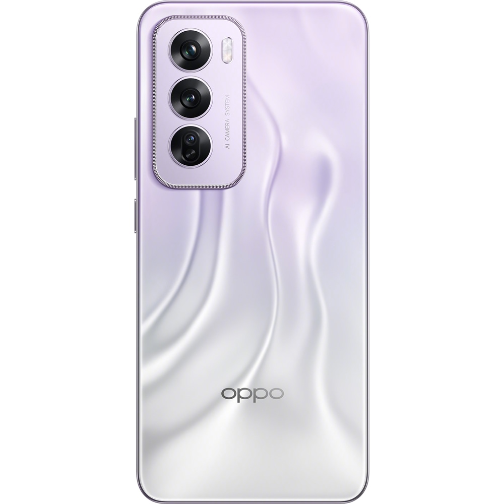 Telefon OPPO Reno12 Pro 5G, 512GB, 12GB RAM, Dual SIM, Nebula Silver