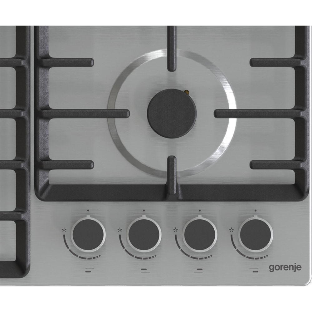 Set cuptor incorporabil GORENJE BO6735E02X, Electric, Autocuratare Aqua Clean, 77 l, Clasa A + Plita incorporabila G642ABX, Gaz, 4 arzatoare, inox