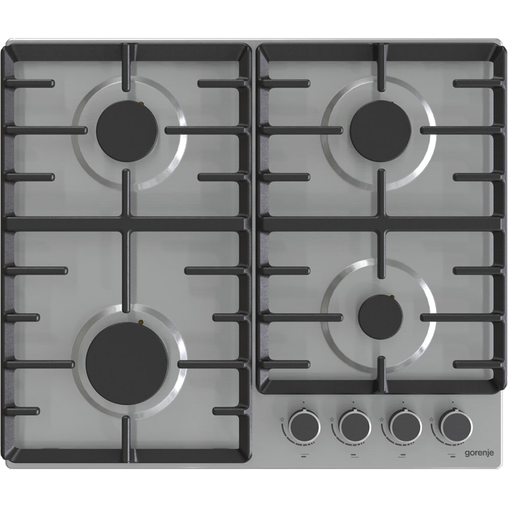 Set cuptor incorporabil GORENJE BO6735E02X, Electric, Autocuratare Aqua Clean, 77 l, Clasa A + Plita incorporabila G642ABX, Gaz, 4 arzatoare, inox