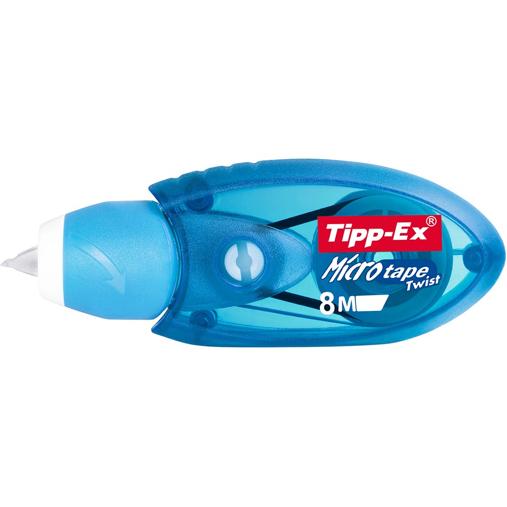Banda corectoare BIC Tipp Ex Micro Tape Twist, plastic, multicolor