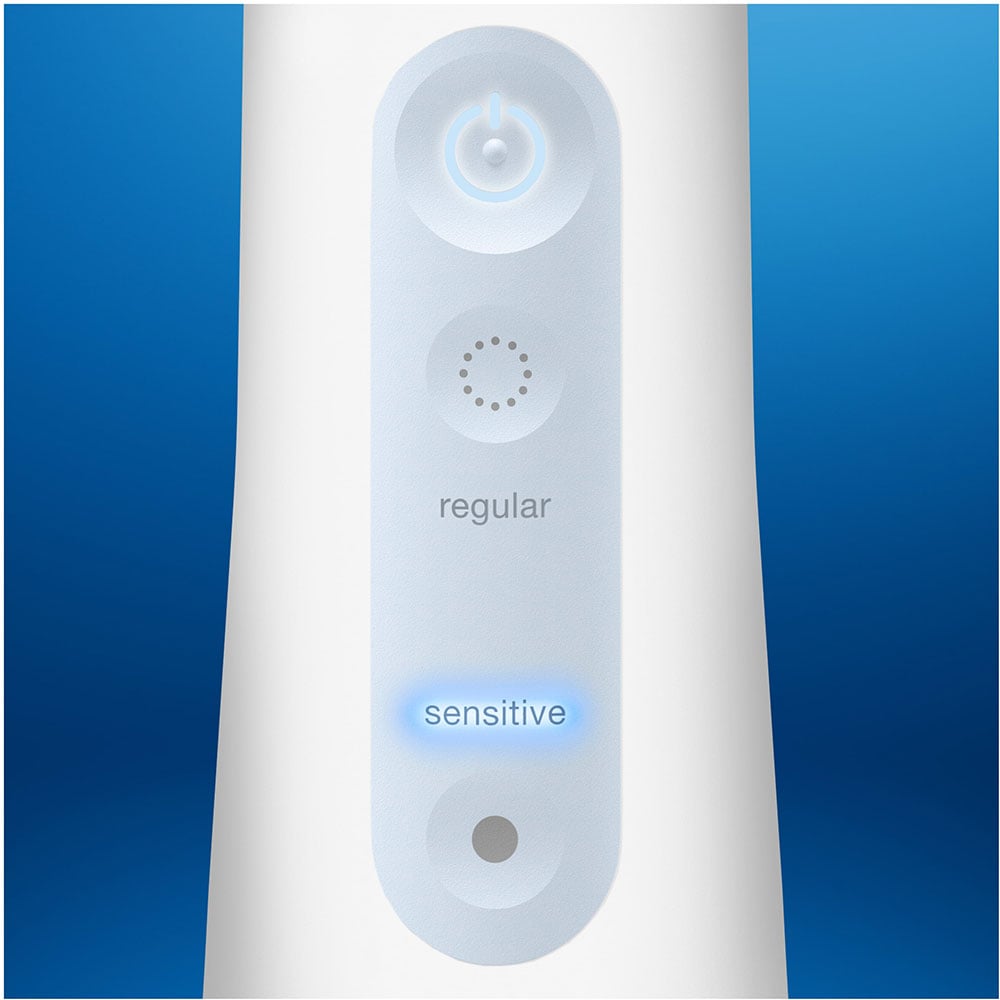 Irigator bucal ORAL-B Aquacare 4, 2 viteze, 2 capete, 150 ml, alb