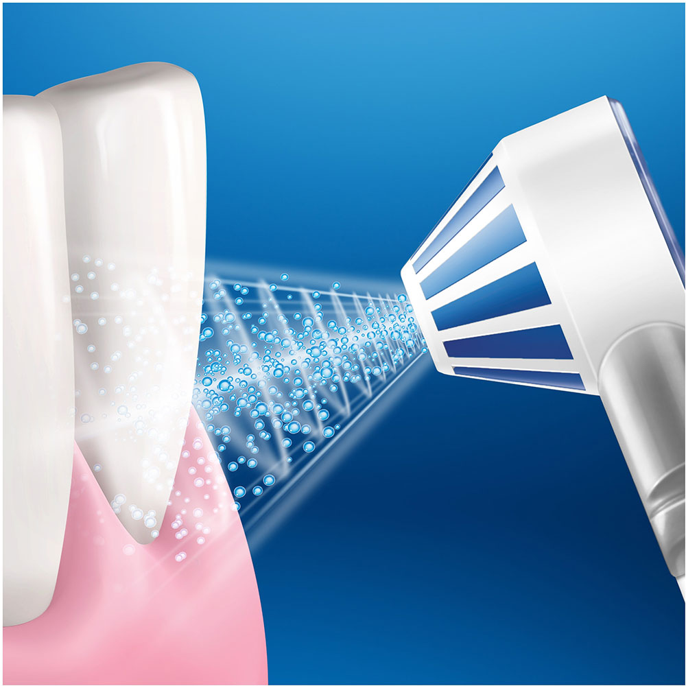Irigator bucal ORAL-B Aquacare 4, 2 viteze, 2 capete, 150 ml, alb