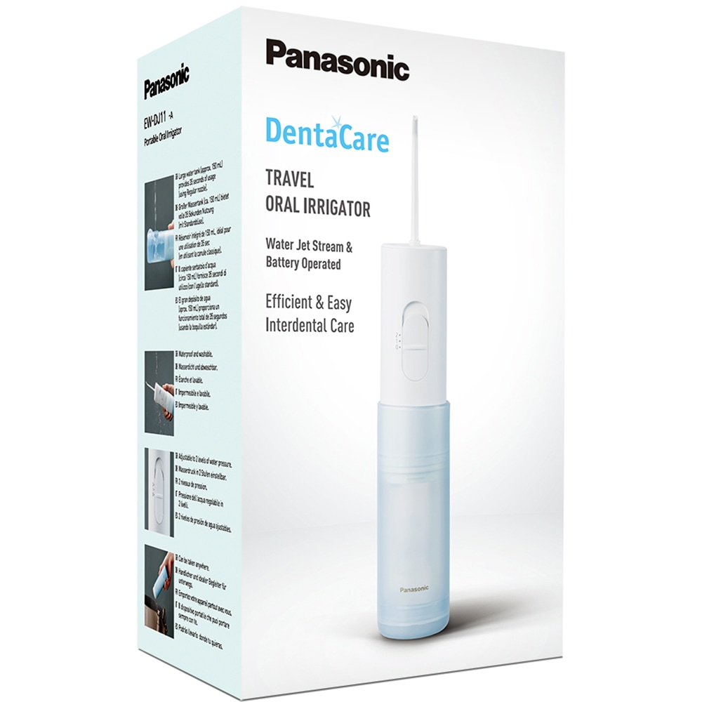 Irigator bucal PANASONIC EW-DJ11, 1 capat, 150ml, alb