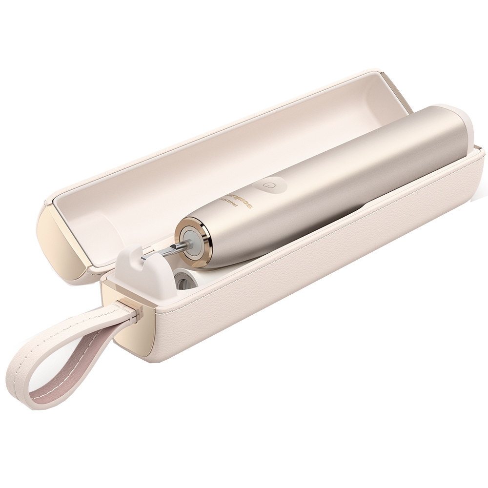 Periuta de dinti electrica PHILIPS Sonicare Prestige 9900 HX9992/11, 5 programe, 62000 miscari/min, 1 capat, Champagne