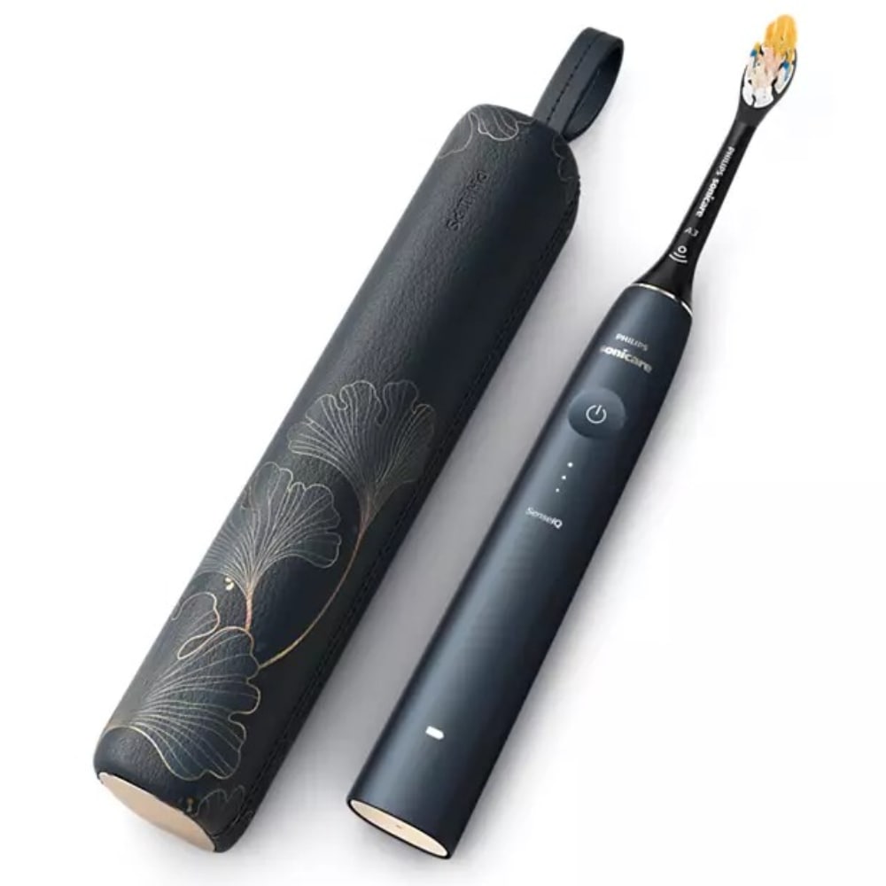 Periuta de dinti electrica PHILIPS Sonicare Prestige 9900 HX9992/42, 62000 miscari/min, 5 programe,  2 capete A3 Premium All in-One, Midnight Blue