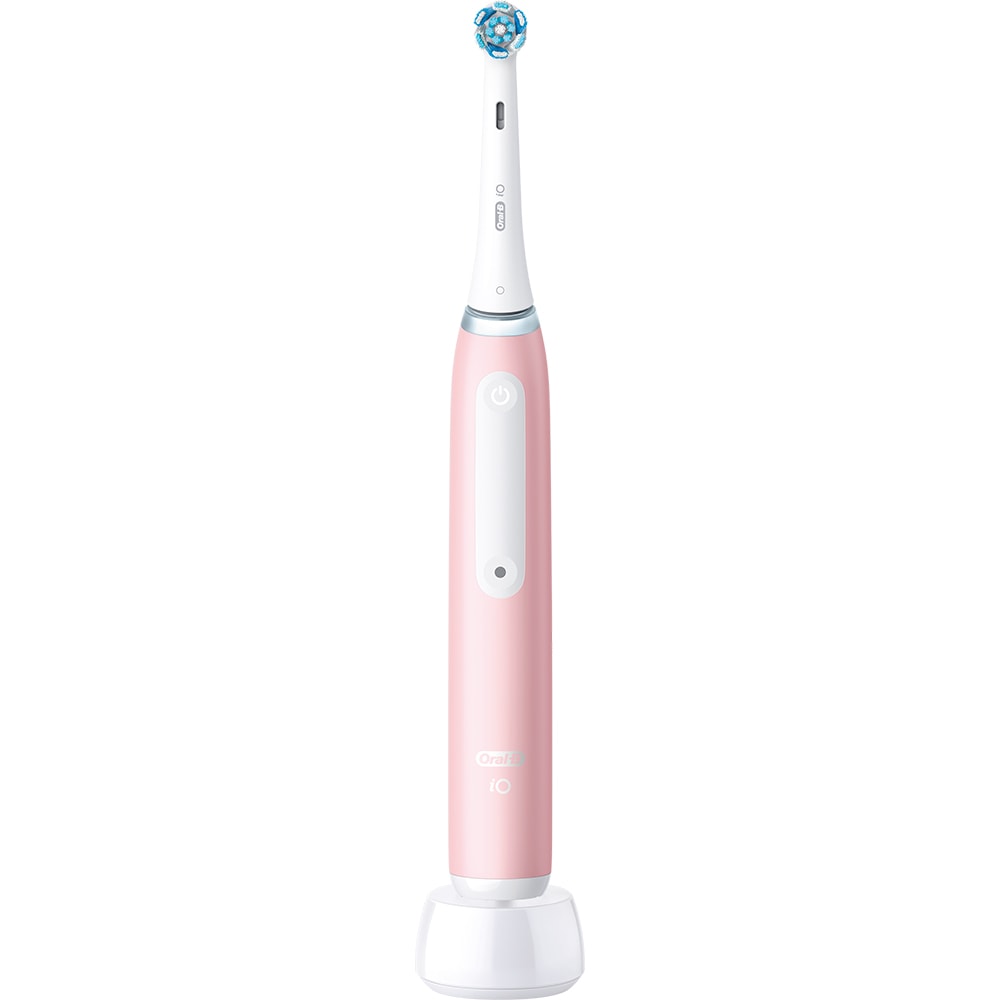 Periuta de dinti electrica ORAL-B iO3, 8800 miscari/min, Curatare 3D, Timer, 3 programe, 1 capat, roz