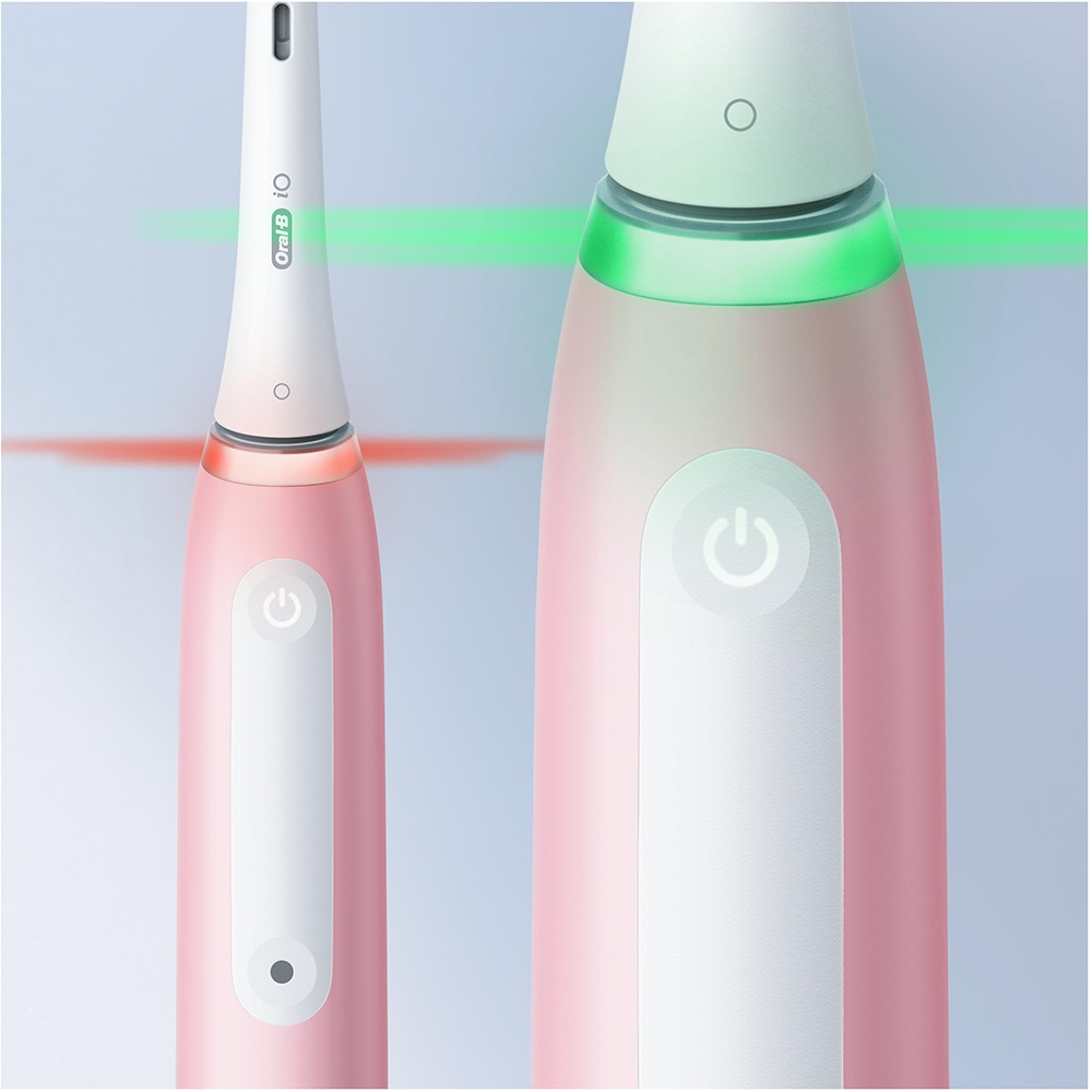 Periuta de dinti electrica ORAL-B iO3, 8800 miscari/min, Curatare 3D, Timer, 3 programe, 1 capat, roz