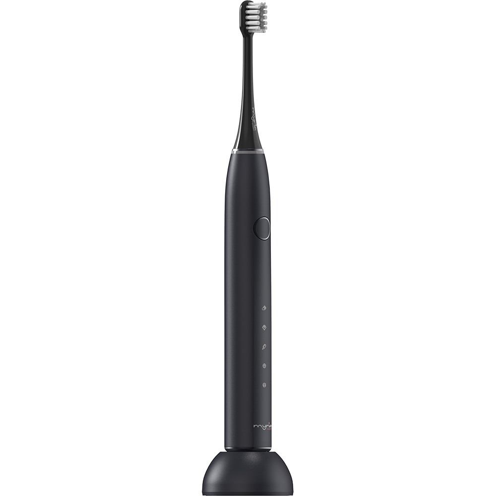 Periuta de dinti electrica MYRIA MY4872BK, 5 programe, 4 capete, negru