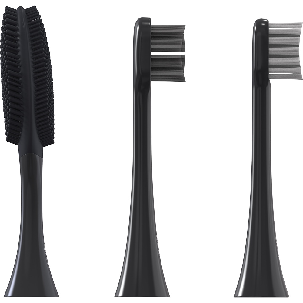 Periuta de dinti electrica MYRIA MY4872BK, 5 programe, 4 capete, negru