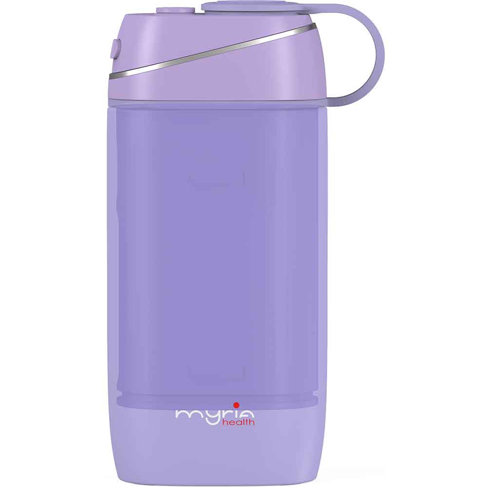 Irigator bucal de calatorie MYRIA MY4895PU, 3 viteze, 1 capat, 140ml, violet