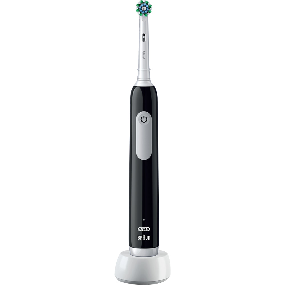 Periuta de dinti electrica ORAL-B Pro 1, 20000 pulsatii/min, Curatare 3D, Timer, 1 program, 1 capat, negru