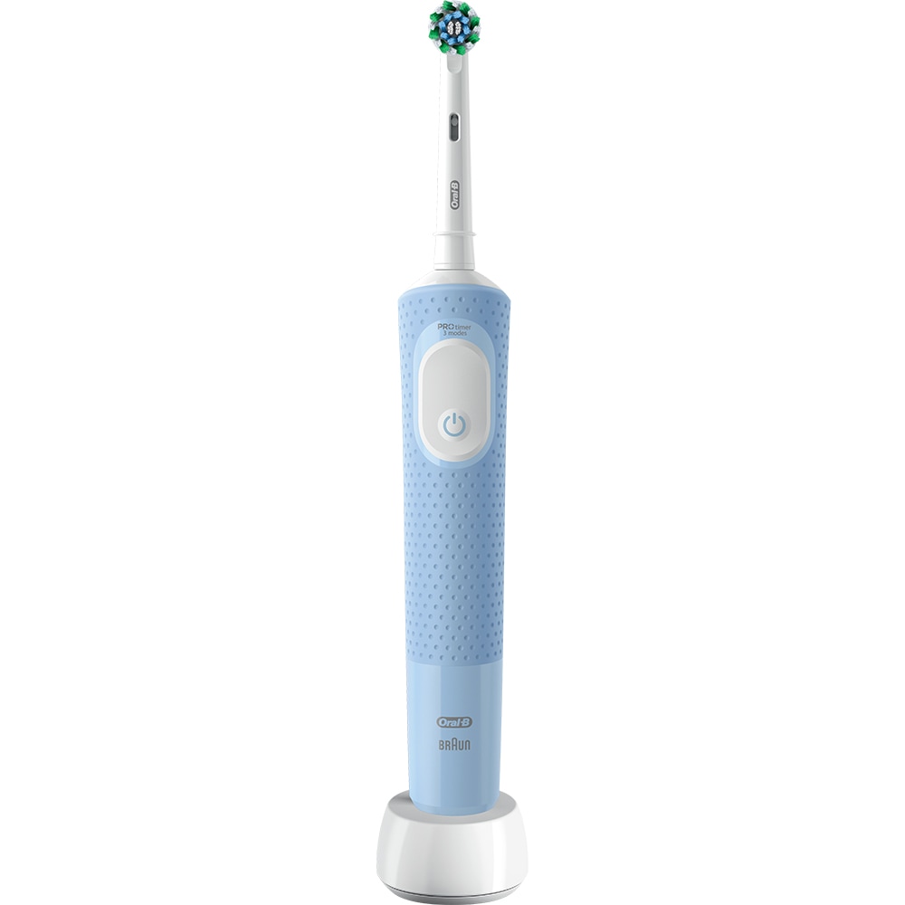 Periuta de dinti electrica ORAL-B Vitality PRO, 7600 miscari/min, Curatare 2D, 3 programe, 1 capat, albastru