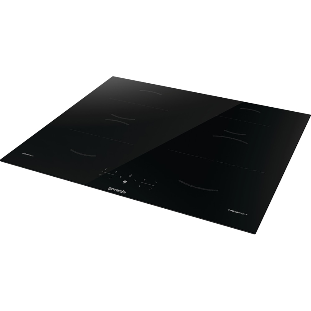 Plita incorporabila GORENJE GI6401BSC, Inductie, 4 arzatoare, Touch Control, negru