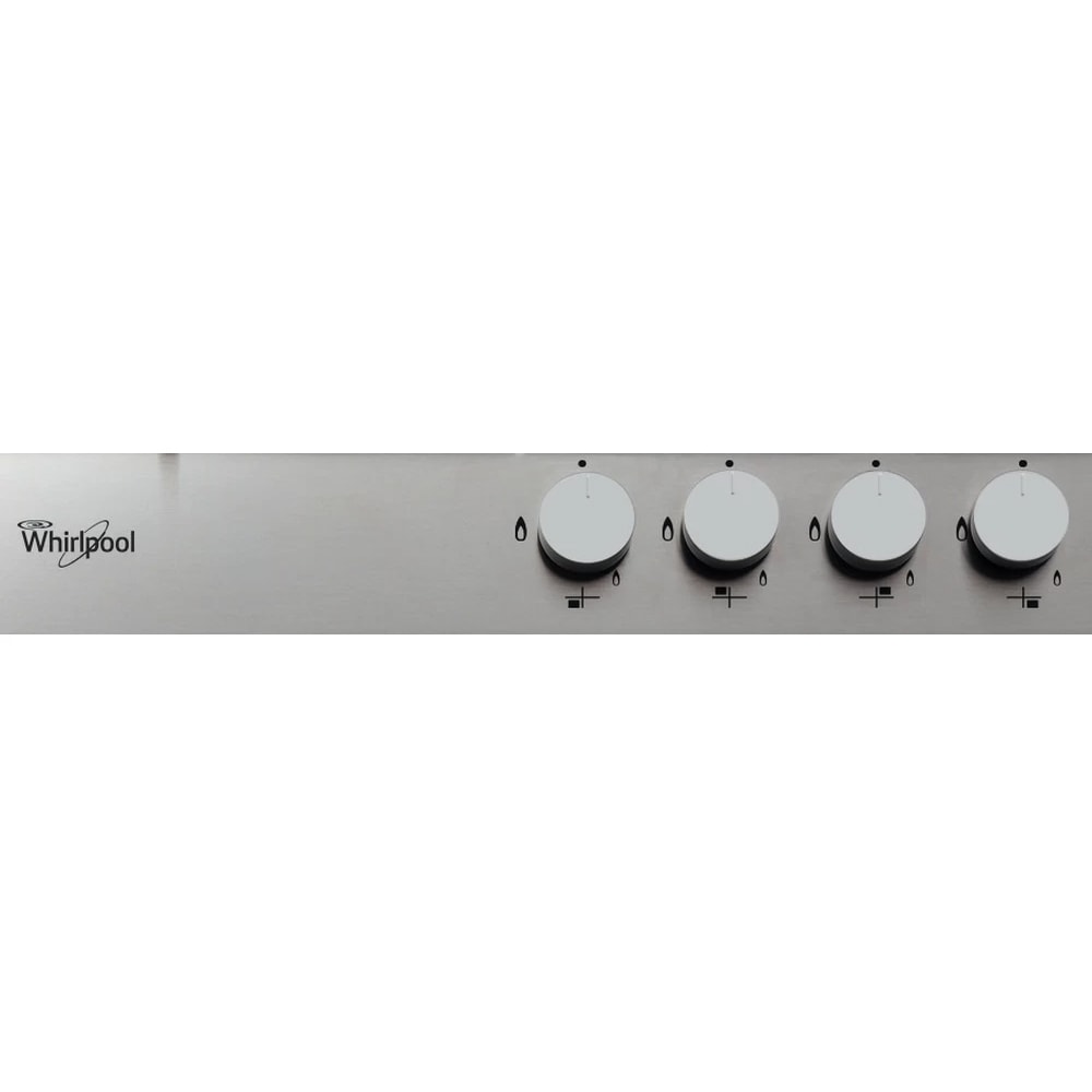 Plita incorporabila WHIRLPOOL GMA 6422/IX, Gaz, 4 arzatoare, Wok, inox