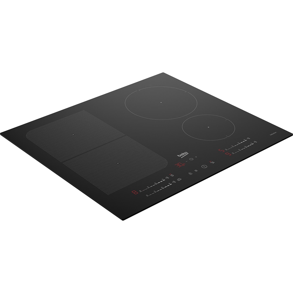 Plita incorporabila BEKO HII64792UFT, Inductie, 4 arzatoare, Touch Control, negru