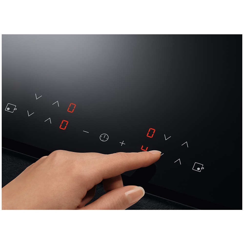 Plita incorporabila AEG IKB64301XB, Inductie, 4 arzatoare, Touch control, negru