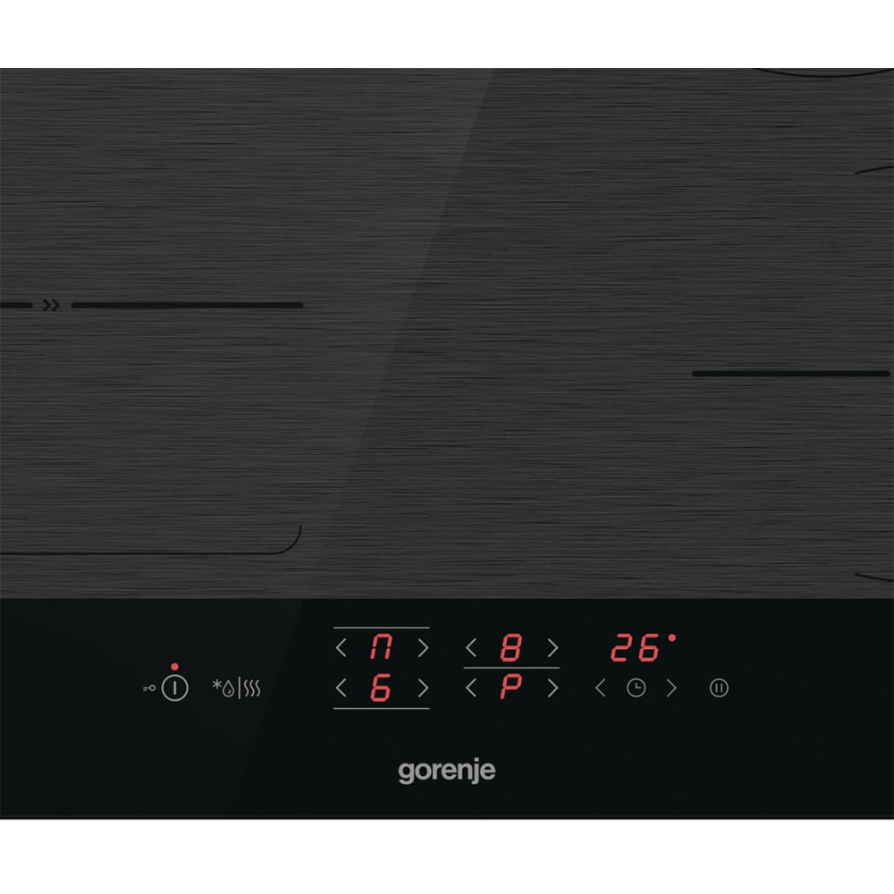 Plita incorporabila GORENJE IT643SYB7, Inductie, 4 arzatoare, Touch Control, negru