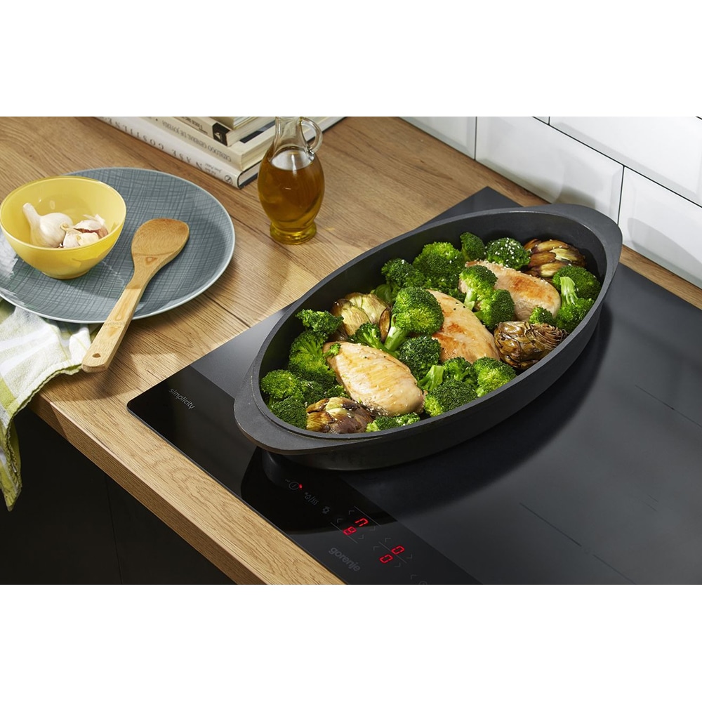 Plita incorporabila GORENJE IT643SYB7, Inductie, 4 arzatoare, Touch Control, negru