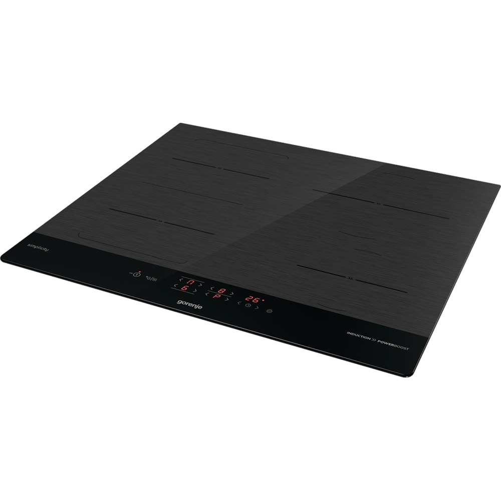 Plita incorporabila GORENJE IT643SYB7, Inductie, 4 arzatoare, Touch Control, negru