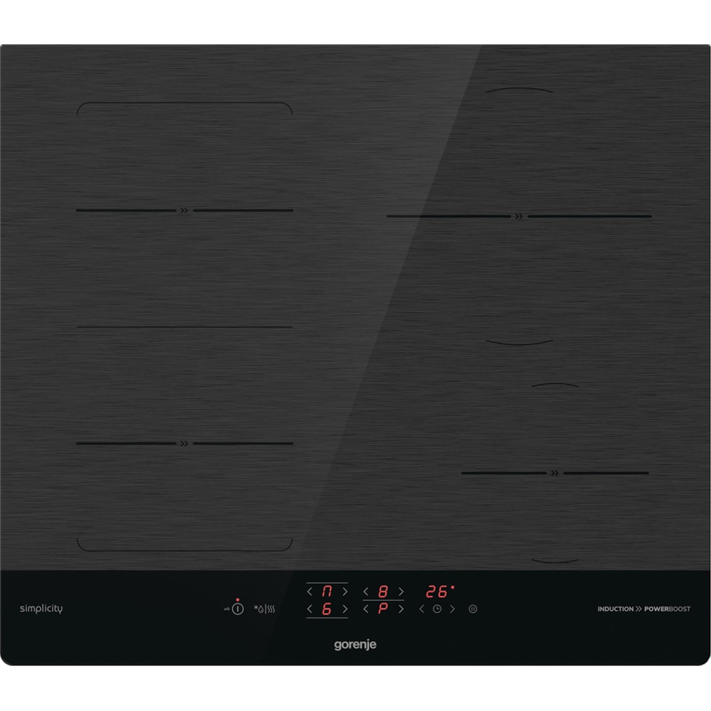 Plita incorporabila GORENJE IT643SYB7, Inductie, 4 arzatoare, Touch Control, negru