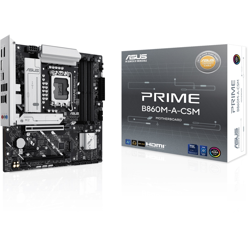 Placa de baza ASUS PRIME B860M-A-CSM, Socket 1851, mATX