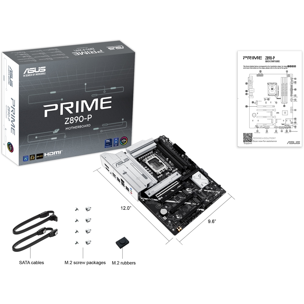 Placa de baza ASUS PRIME Z890-P, Socket 1851, ATX