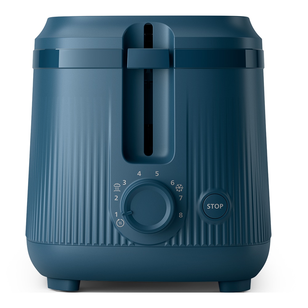 Prajitor de paine PHILIPS Seria 3000 HD2511/70, 2 felii, 900W, albastru inchis