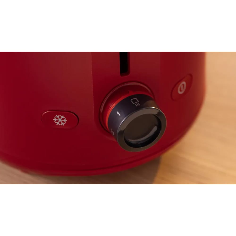 Prajitor de paine BOSCH MyMoment TAT2M124, 2 felii, 950W, rosu-gri inchis