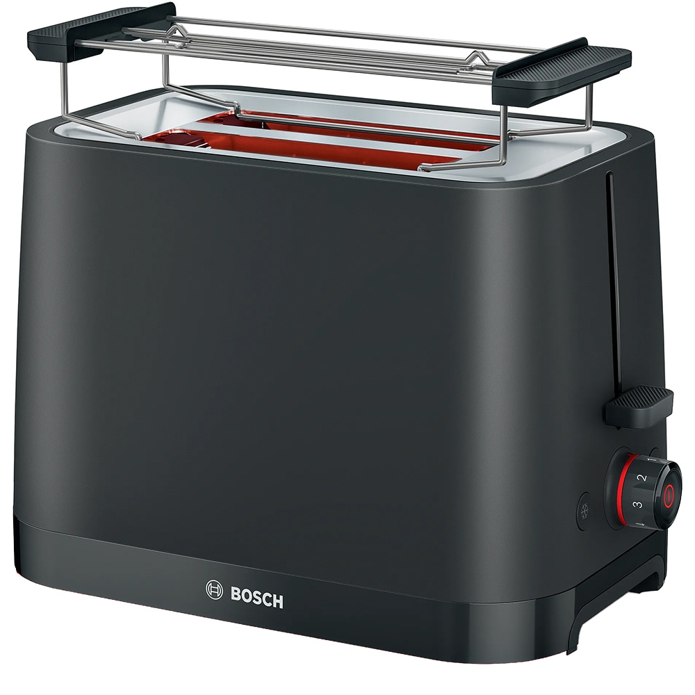 Prajitor de paine BOSCH MyMoment TAT3M123, 2 felii, 950W, negru