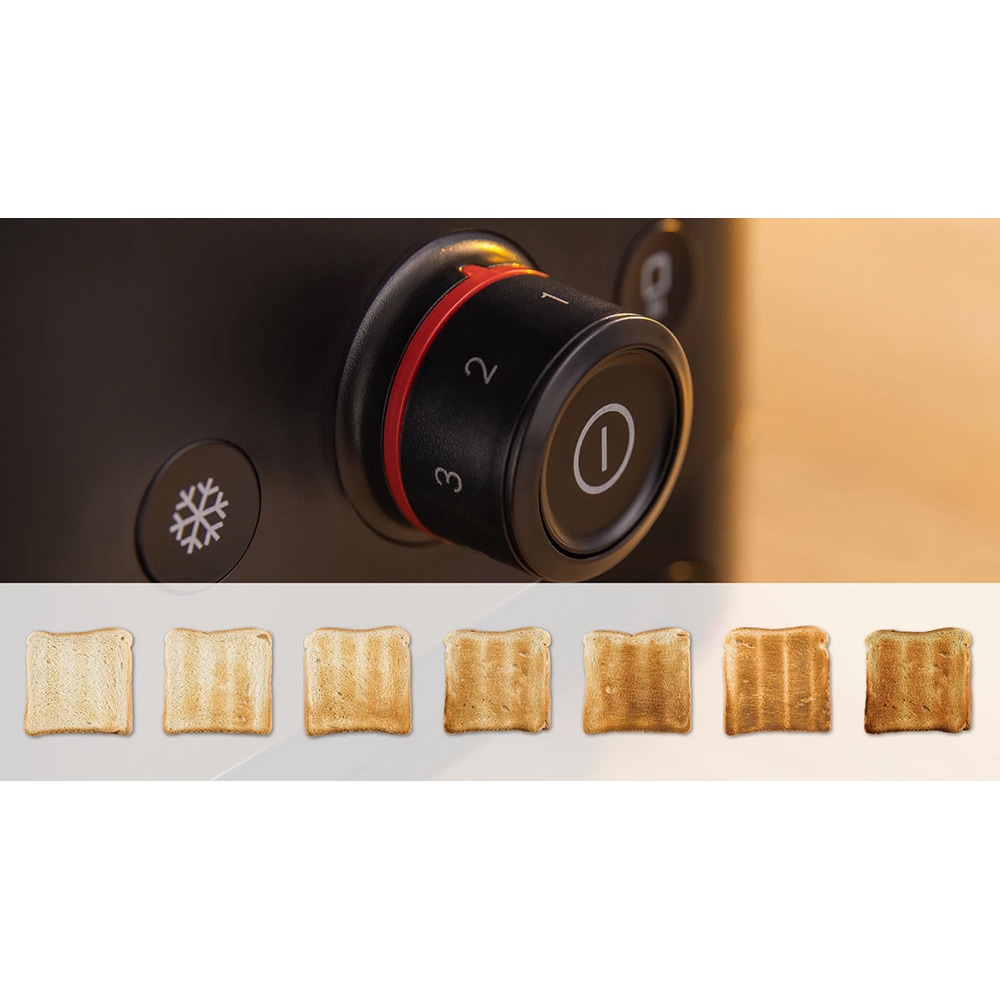 Prajitor de paine BOSCH MyMoment TAT3M123, 2 felii, 950W, negru