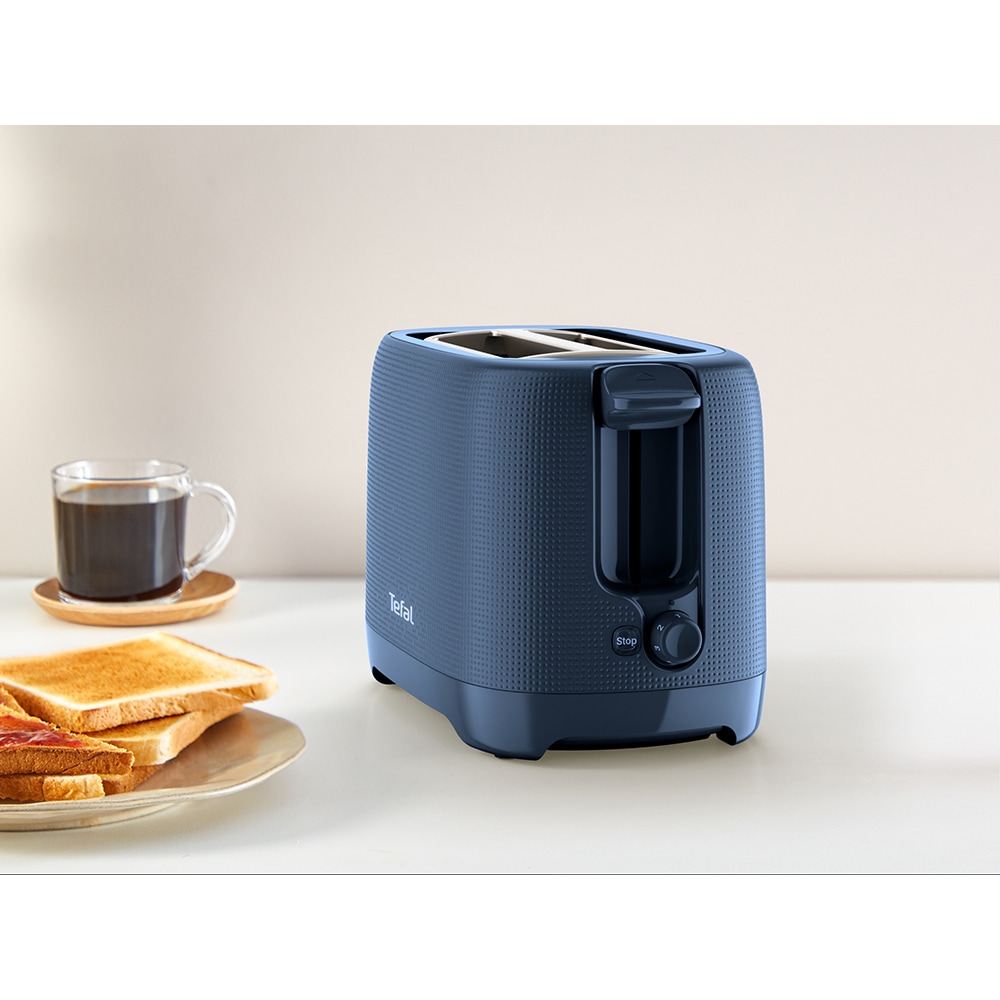 Prajitor de paine TEFAL Morning TT2M1410, 2 felii, 850W, albastru