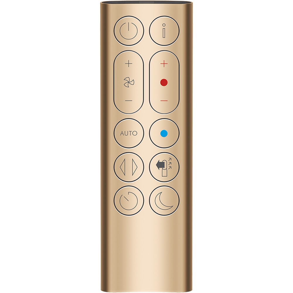 Purificator aer DYSON HP09 Pure Hot+Cool Formaldehyde, 10 trepte viteza, Wi-Fi, Hepa, Telecomanda, alb/auriu