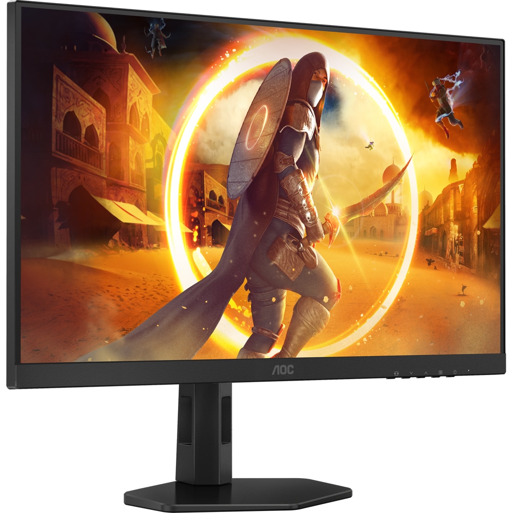 Monitor Gaming LED IPS AOC Q27G4XF, 27", QHD, 180Hz, negru