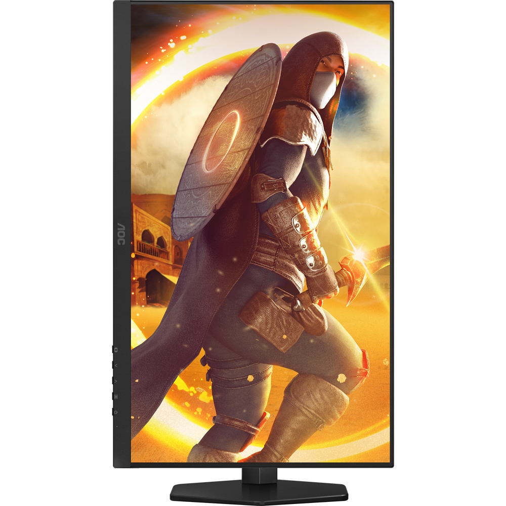 Monitor Gaming LED IPS AOC Q27G4XF, 27", QHD, 180Hz, negru