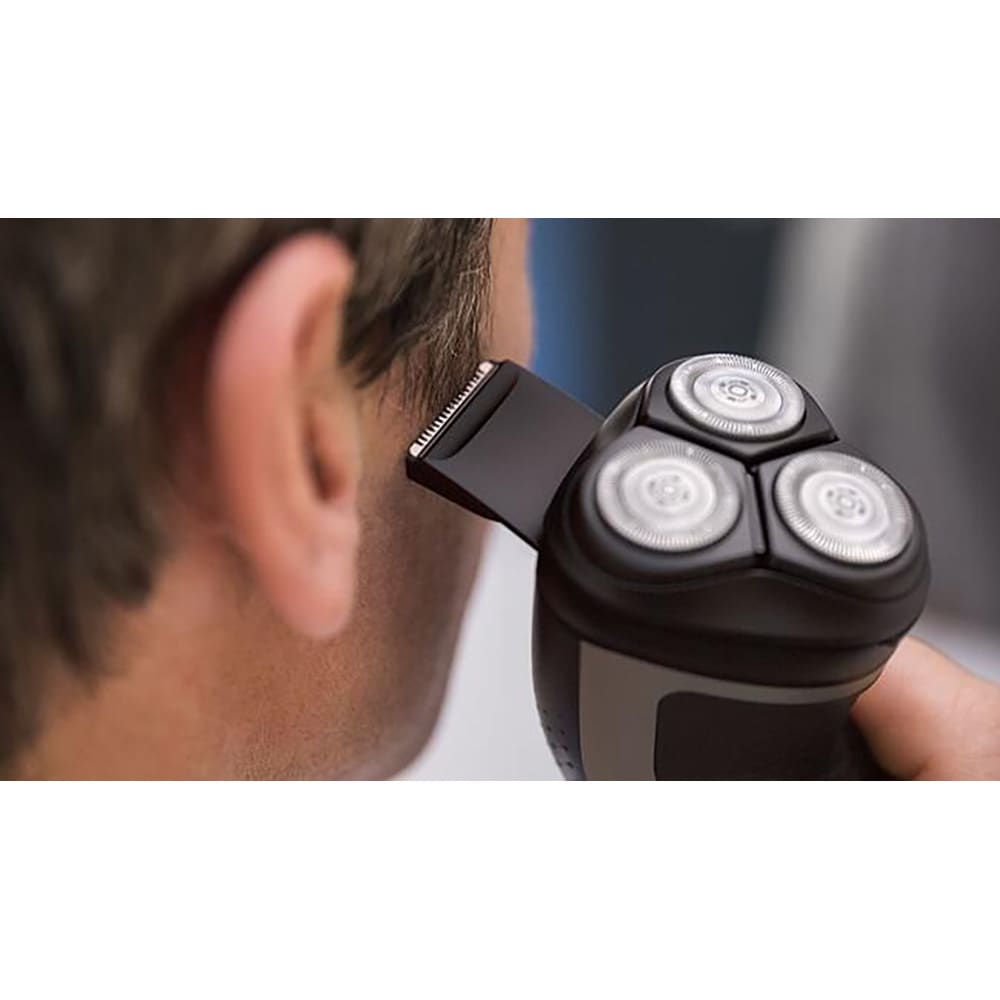Aparat de ras PHILIPS Series 1000 S1231/41, acumulator, autonomie 40 min, PowerCut, gri
