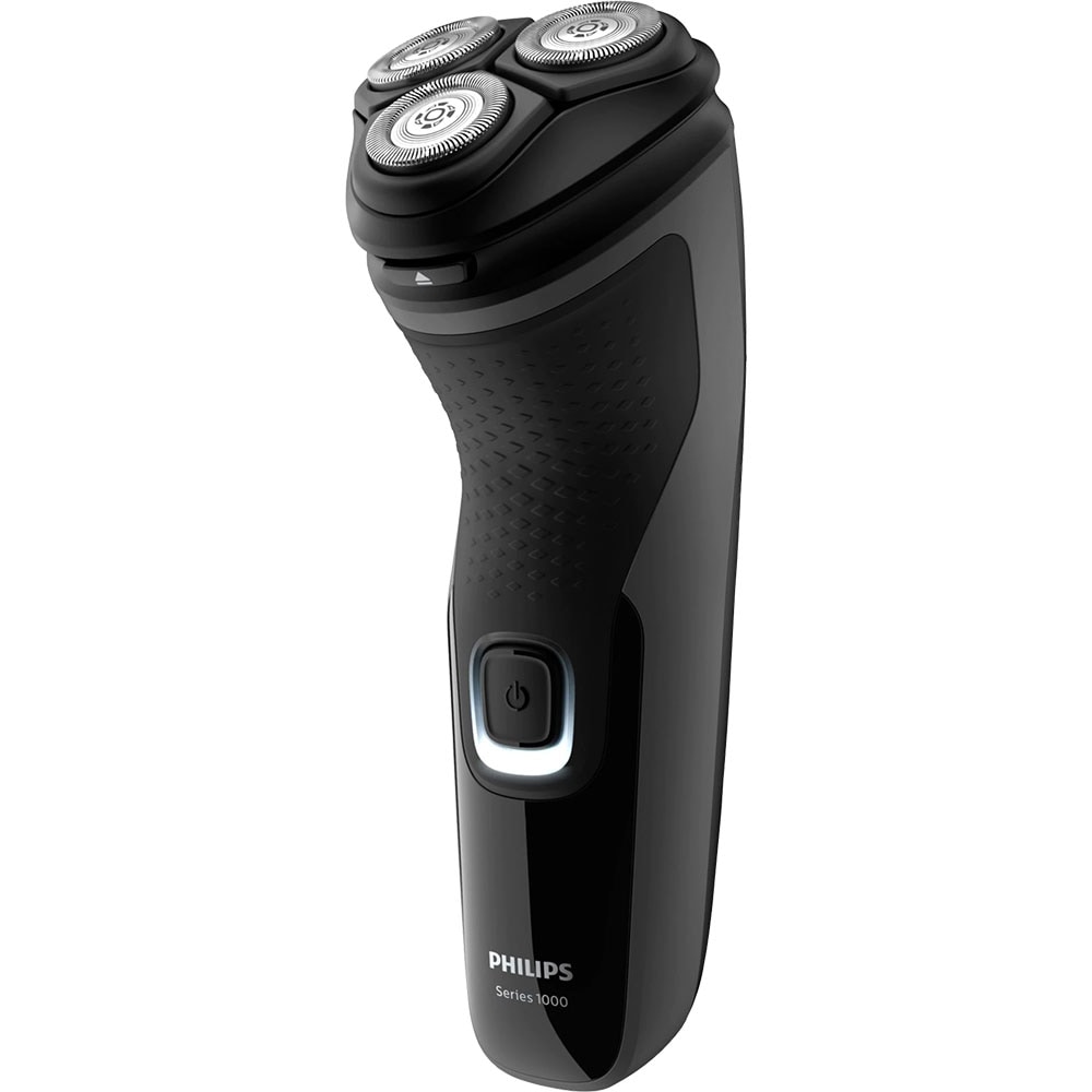 Aparat de ras PHILIPS Series 1000 S1231/41, acumulator, autonomie 40 min, PowerCut, gri