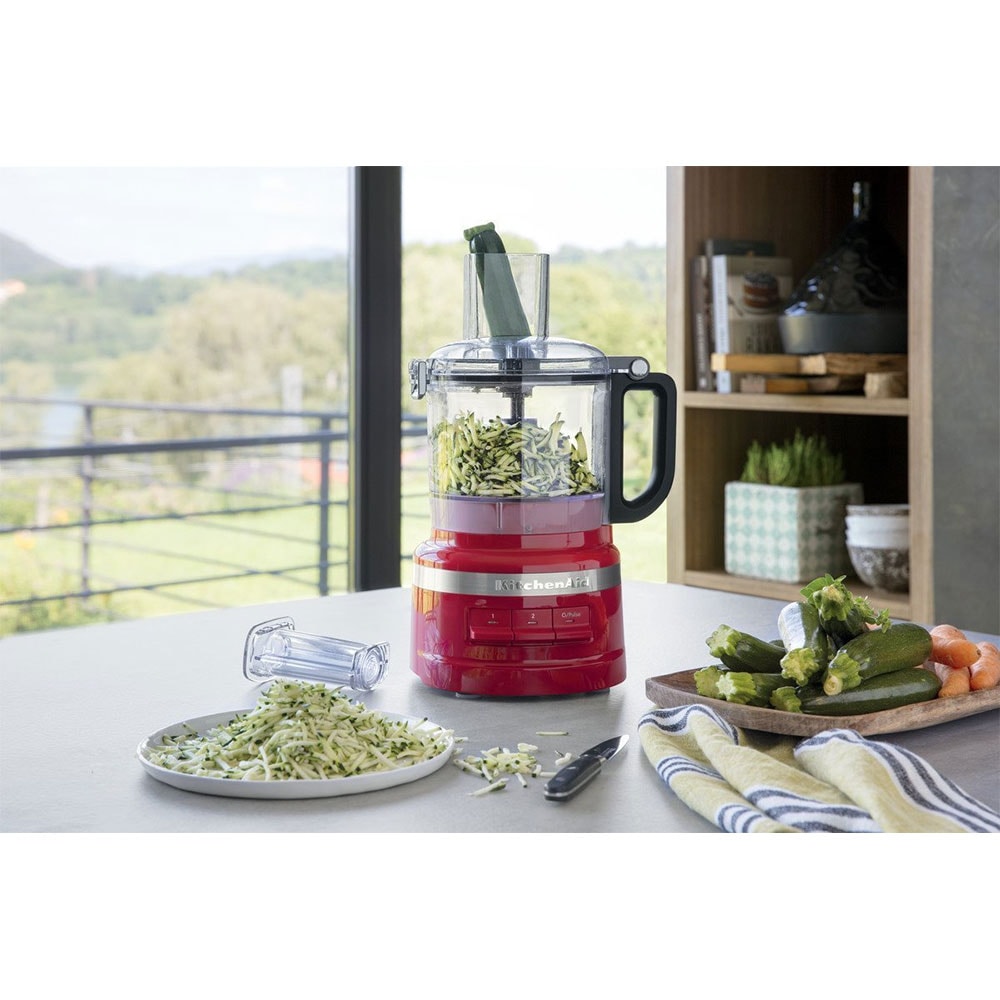 Robot de bucatarie KITCHENAID Empire Red 5KFP0719, 1.7l, 250W, 3 trepte viteza, rosu-negru