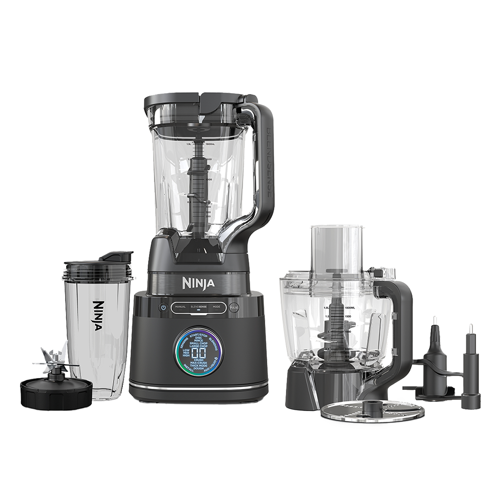 Robot de bucatarie NINJA Detect Power Pro TB401EU, vas 2.1l, blender 2.1l, 1800W, 10 trepte viteza, negru