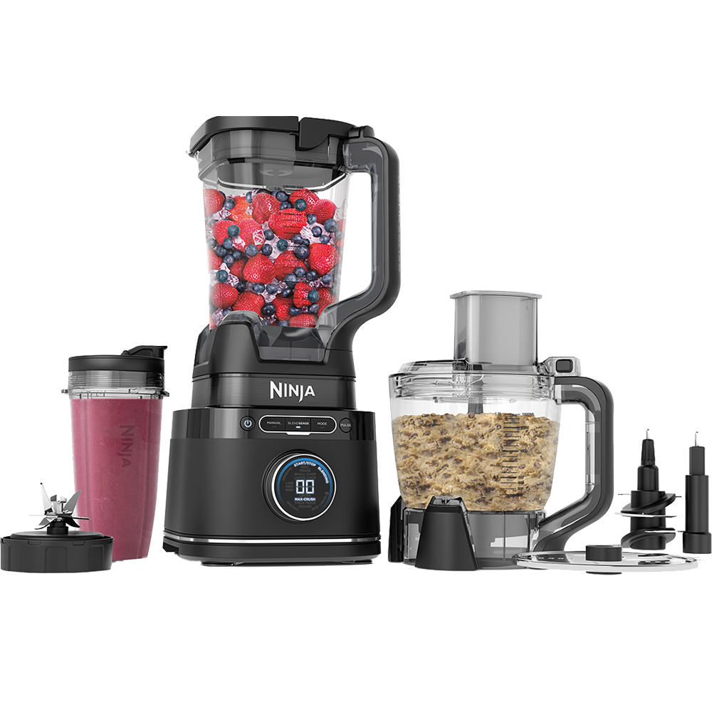 Robot de bucatarie NINJA Detect Power Pro TB401EU, vas 2.1l, blender 2.1l, 1800W, 10 trepte viteza, negru