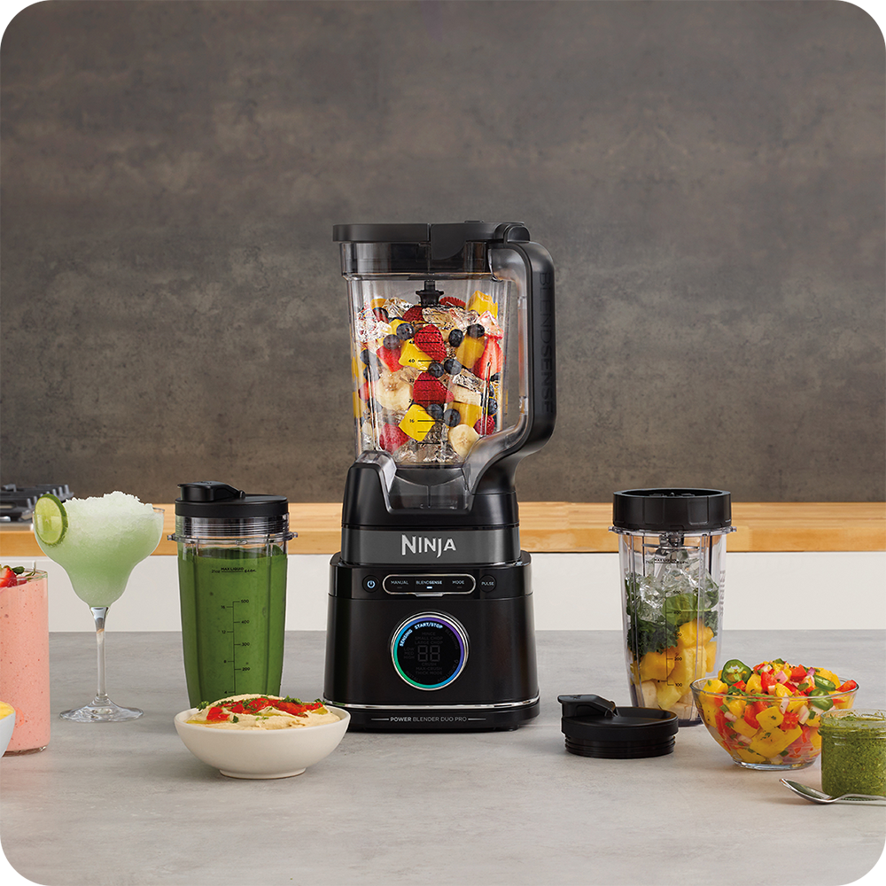 Robot de bucatarie NINJA Detect Power Pro TB401EU, vas 2.1l, blender 2.1l, 1800W, 10 trepte viteza, negru