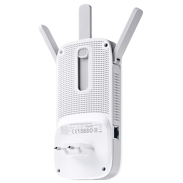 Wireless Range Extender AC1750 TP-LINK RE450, Dual-Band 450 + 1300 Mbps, alb