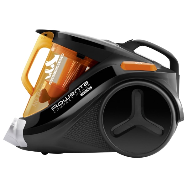 Aspirator fara sac ROWENTA Compact Power Cyclonic RO3753EA, 1.5l, 750W, 79dB, negru-portocaliu