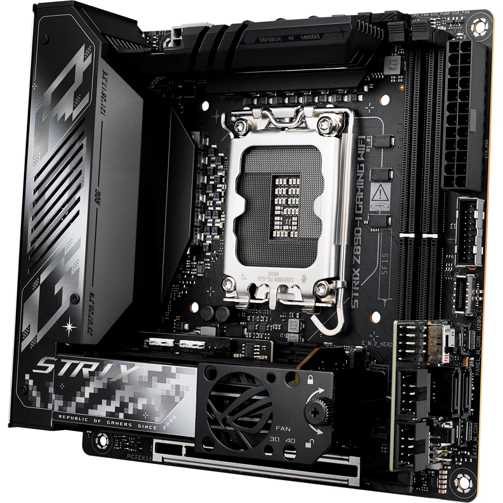 Placa de baza ASUS ROG STRIX Z890-I GAMING WIFI, Socket 1851, Mini-ITX, Wi-Fi