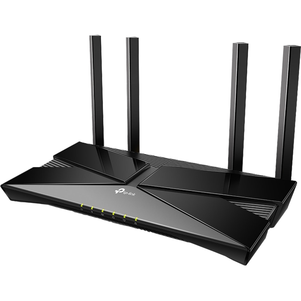 Router Wireless Gigabit TP-LINK Archer AX1800, Wi-Fi 6, Dual-band 574+1201 Mbps, negru
