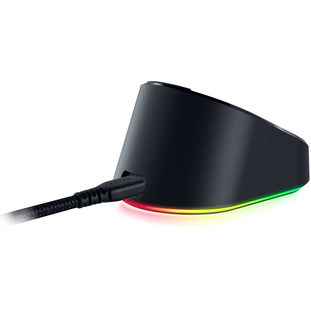 RAZER Mouse Dock Pro + Wireless Charging Puck Bundle