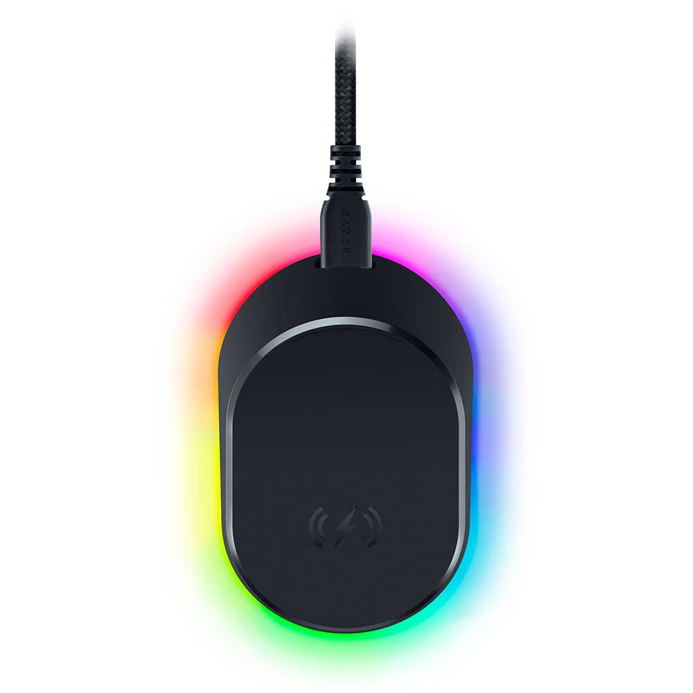 RAZER Mouse Dock Pro + Wireless Charging Puck Bundle