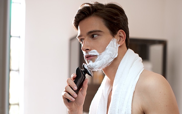 Aparat de ras PHILIPS Shaver S9031/12, acumulator, autonomie 50 min, SmartClick, negru